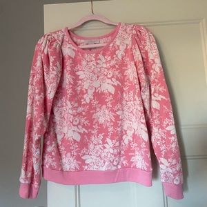 Rachel Parcell Floral Sweatshirt